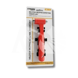 Młotek bezpieczeństwa z wieszakiem Strażak