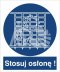 NAKAZ STOSOWANIA OSŁONY - folia samoprzylepna