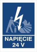 NAPIĘCIE 24V - folia magnetyczna