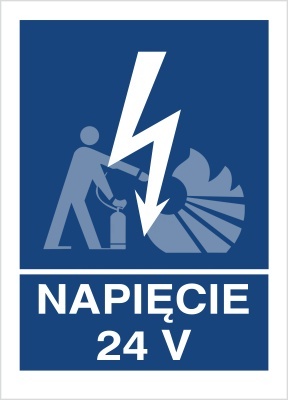 NAPIĘCIE 24V - folia magnetyczna