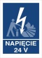 NAPIĘCIE 24V - folia magnetyczna