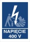 NAPIĘCIE 400V - folia magnetyczna