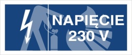 NAPIĘCIE 230V - folia magnetyczna