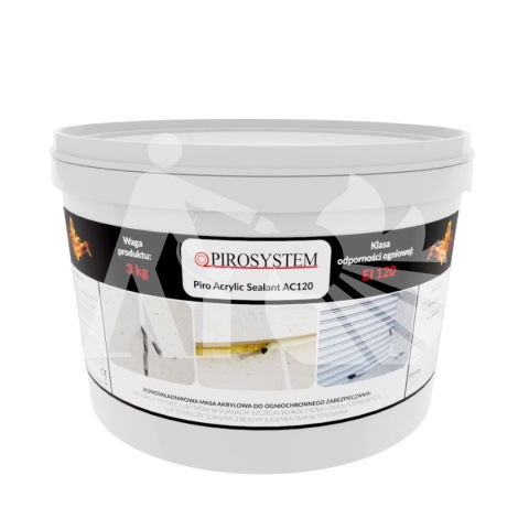 Ognioochronna masa akrylowa 3kg