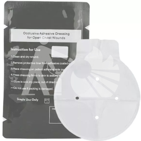 Opatrunek wentylowy okluzyjny ACS Strażak-MED Opatrunek wentylowy okluzyjny ACS Strażak-MED