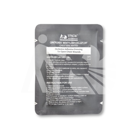 Opatrunek wentylowy okluzyjny ACS Strażak-MED