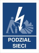 PODZIAŁ SIECI - folia samoprzylepna