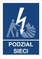 PODZIAŁ SIECI - folia samoprzylepna