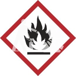 SUBSTANCJA ŁATWOPALNA - płyta sztywna