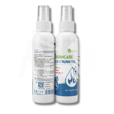 Sterylny opatrunek hydrożelowy Burn Gel Spray 120ml