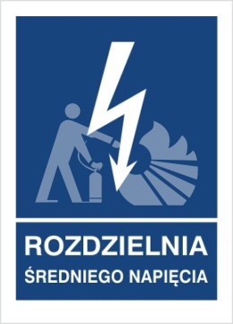 ROZDZIELNIA ŚREDNIEGO NAPIĘCIA - folia magnetyczna