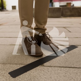 Taśma antypoślizgowa czarna 10cm x 18m