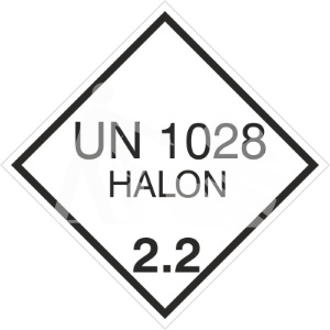 UN 1028 HALON 2,2 UN 1028 HALON 2,2