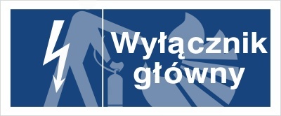 WYŁĄCZNIK GŁÓWNY - płyta sztywna WYŁĄCZNIK GŁÓWNY - płyta sztywna