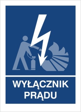 WYŁĄCZNIK PRĄDU - folia magnetyczna