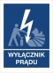 WYŁĄCZNIK PRĄDU - folia magnetyczna