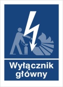 WYŁĄCZNIK GŁÓWNY - folia magnetyczna WYŁĄCZNIK GŁÓWNY - folia magnetyczna