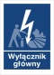 WYŁĄCZNIK GŁÓWNY - folia magnetyczna