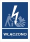 WŁĄCZONO - folia magnetyczna