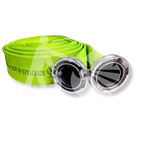 Wąż W-75-20-ŁA (CNBOP) z wkładką gumową EPDM