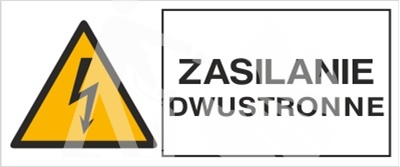 ZASILANIE DWUSTRONNE - folia samoprzylepna ZASILANIE DWUSTRONNE - folia samoprzylepna