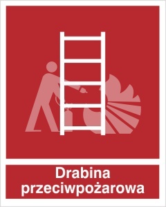 DRABINA PRZECIWPOŻAROWA