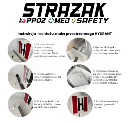 Znak 3D Hydrant zewnętrzny