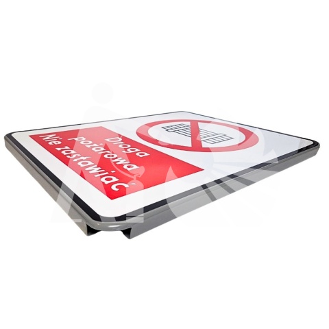 Znak drogowy DROGA POŻAROWA NIE ZASTAWIAĆ 40x50 cm