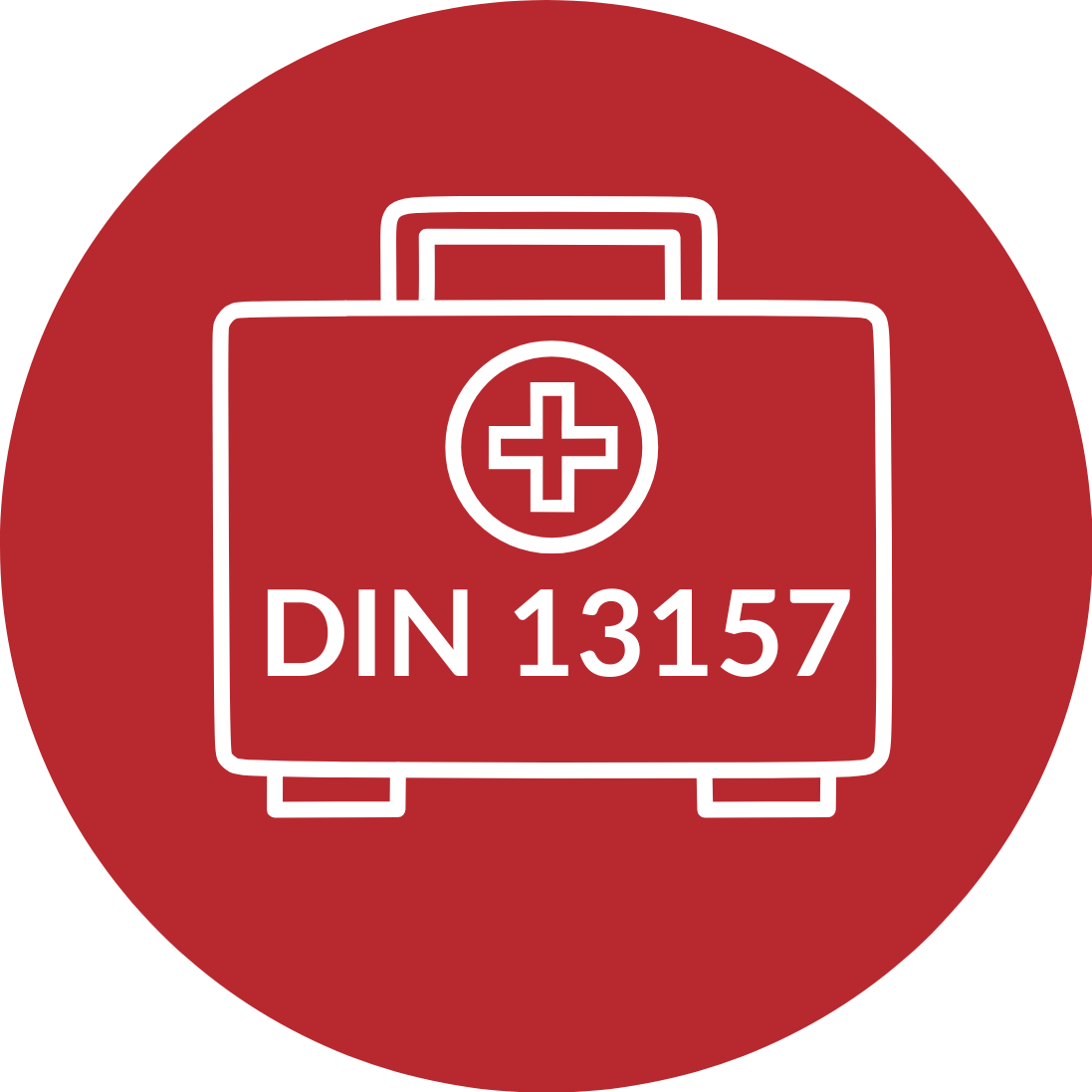 Apteczki z wkładem DIN13157